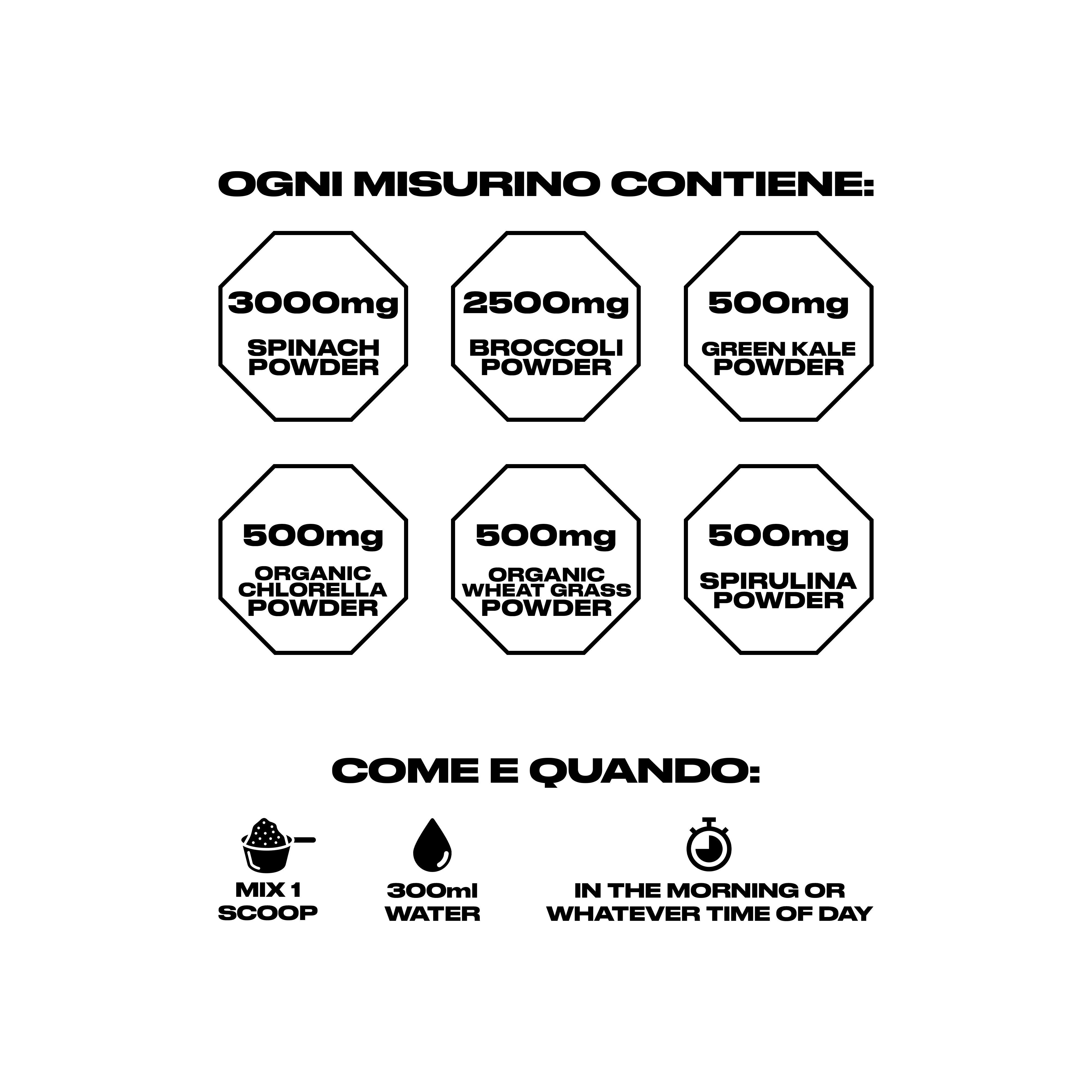 +1© PERFORMANCE Greens (300g | 30 Dosi)