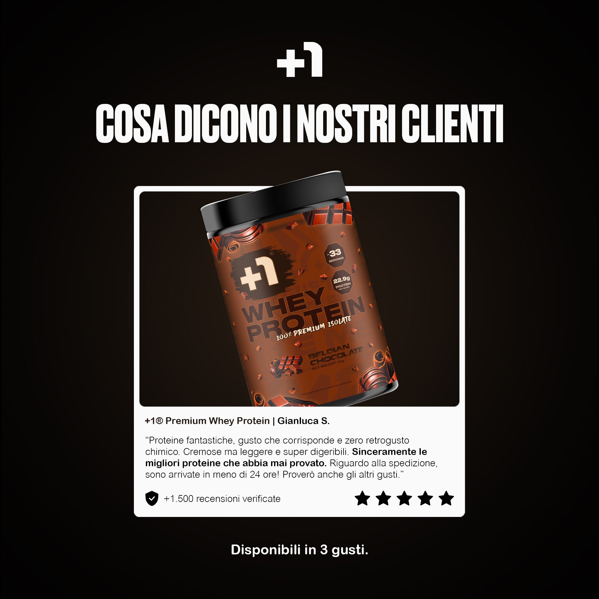 +1© PREMIUM WHEY PROTEIN ISOLATE (1kg)