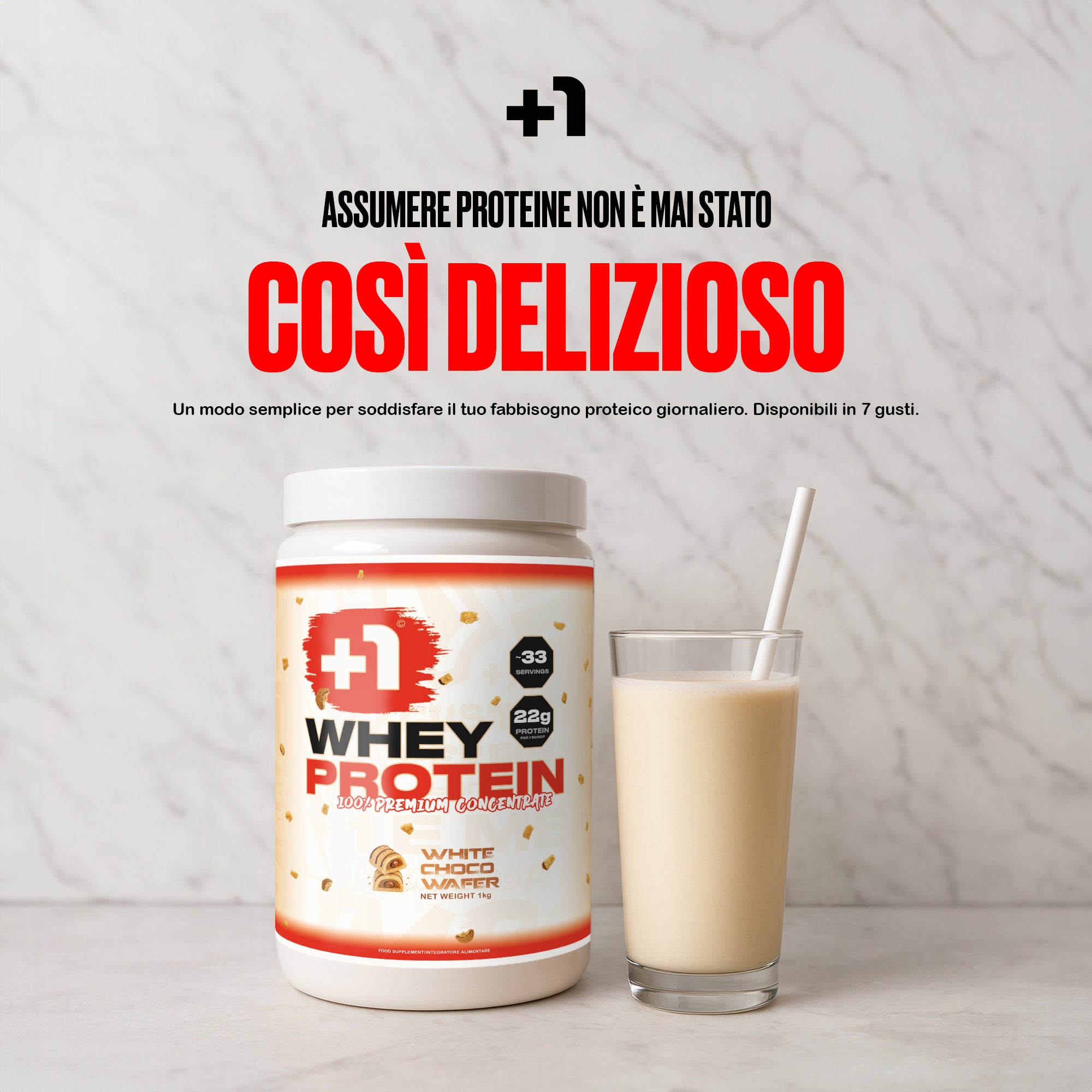 +1© PREMIUM WHEY PROTEIN (1kg)