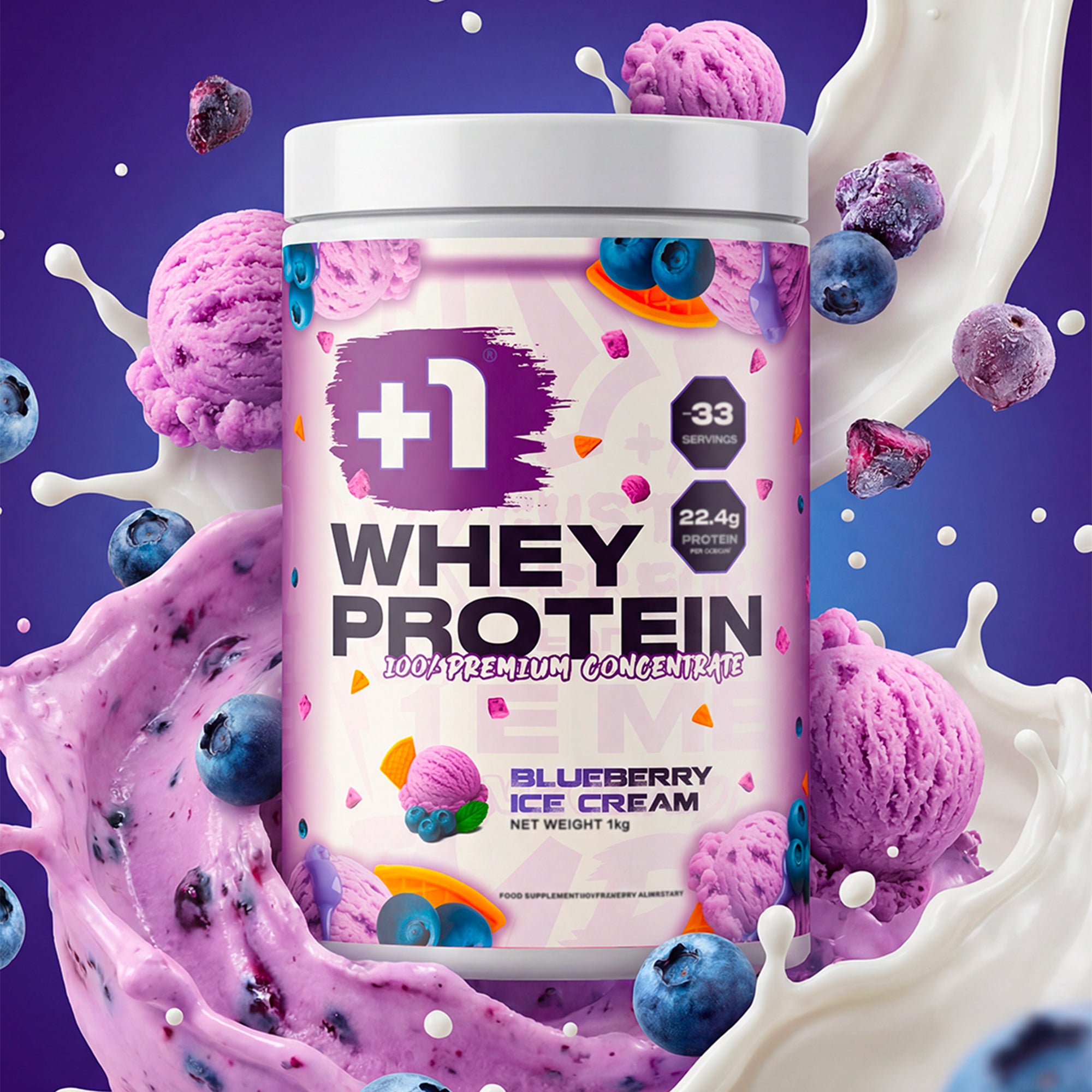 +1© PREMIUM WHEY PROTEIN (1kg)