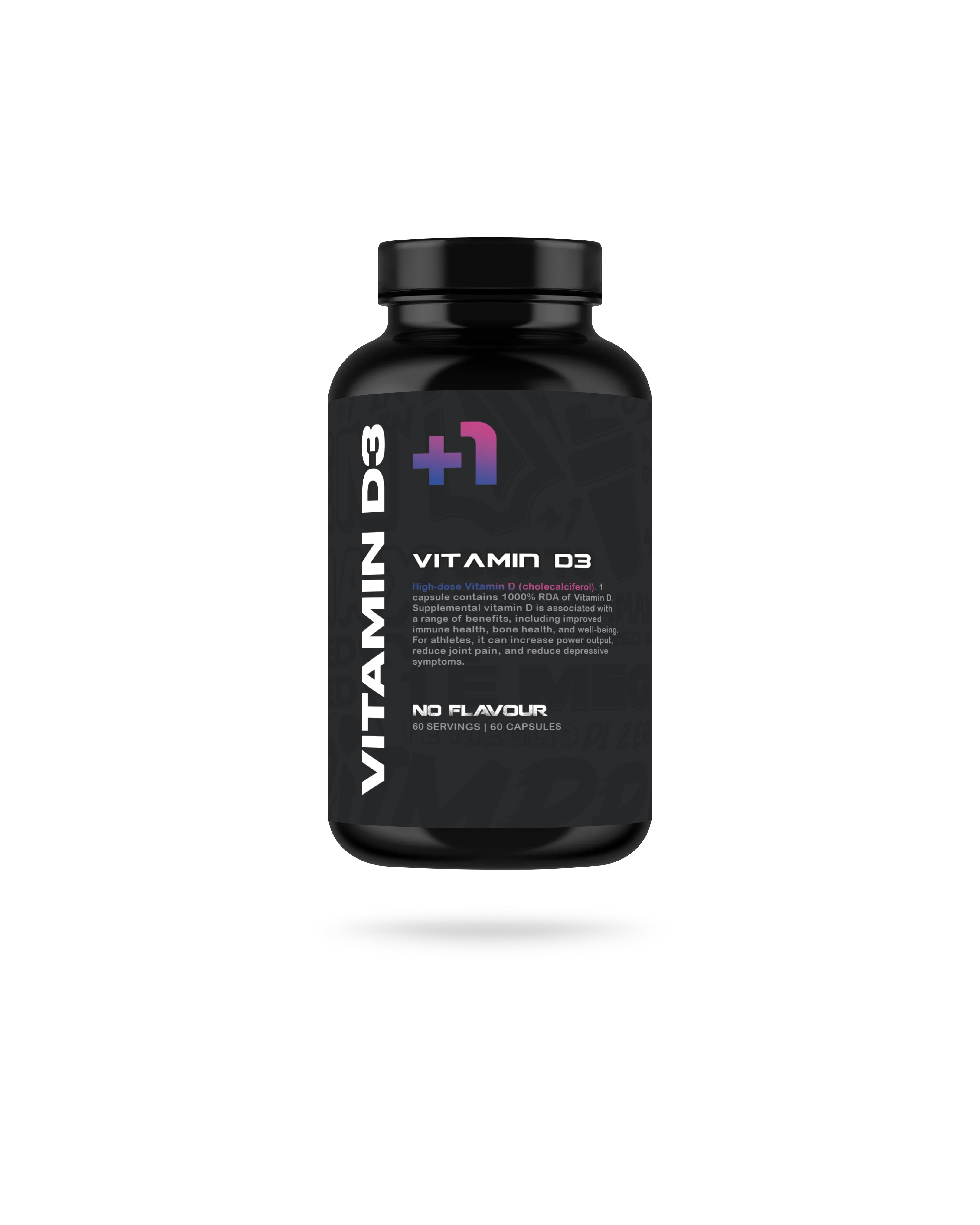 +1© ATHLETE Vitamin D3 (60 Capsule | 60 Dosi)
