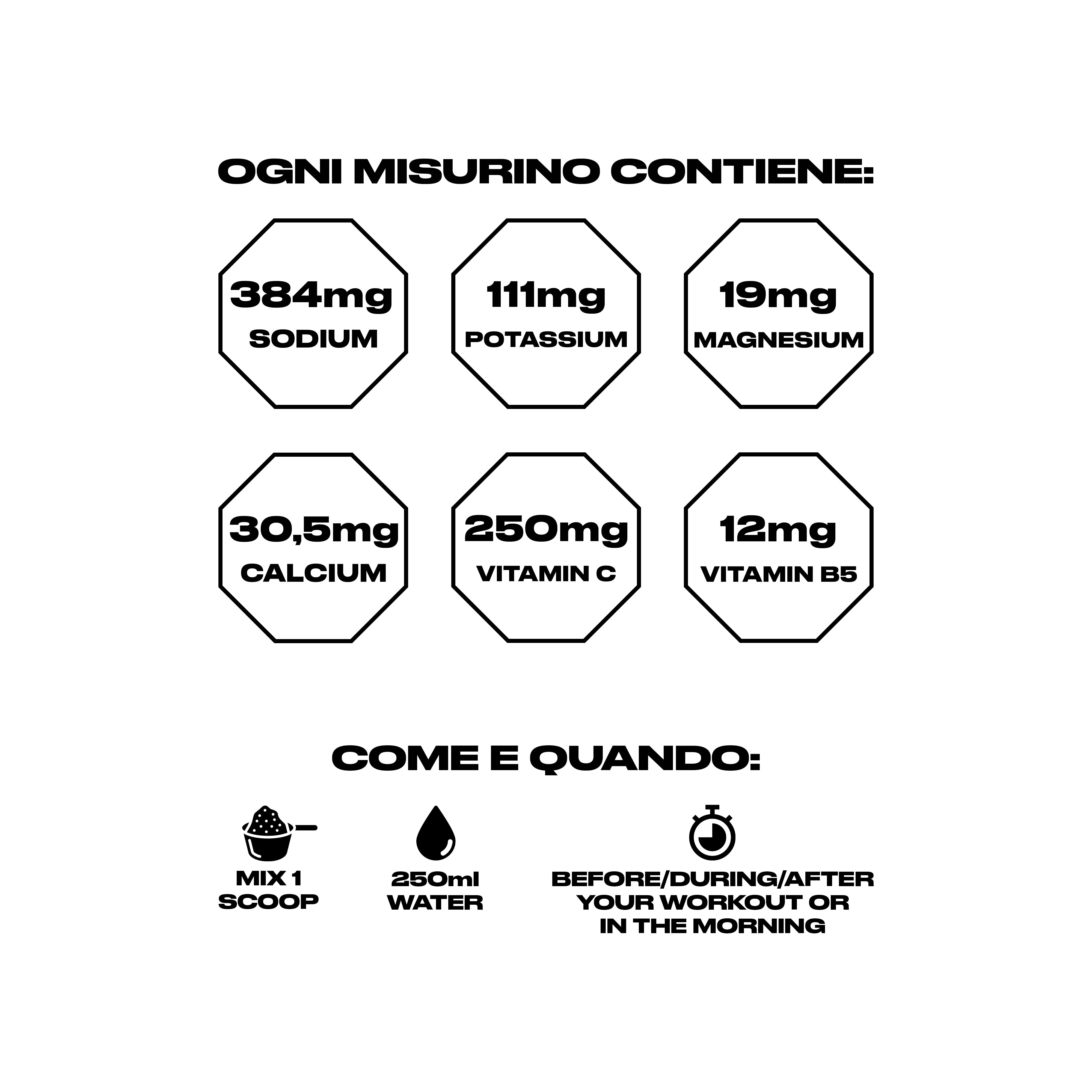 +1© PERFORMANCE Electrolytes (350g | 80 Dosi)