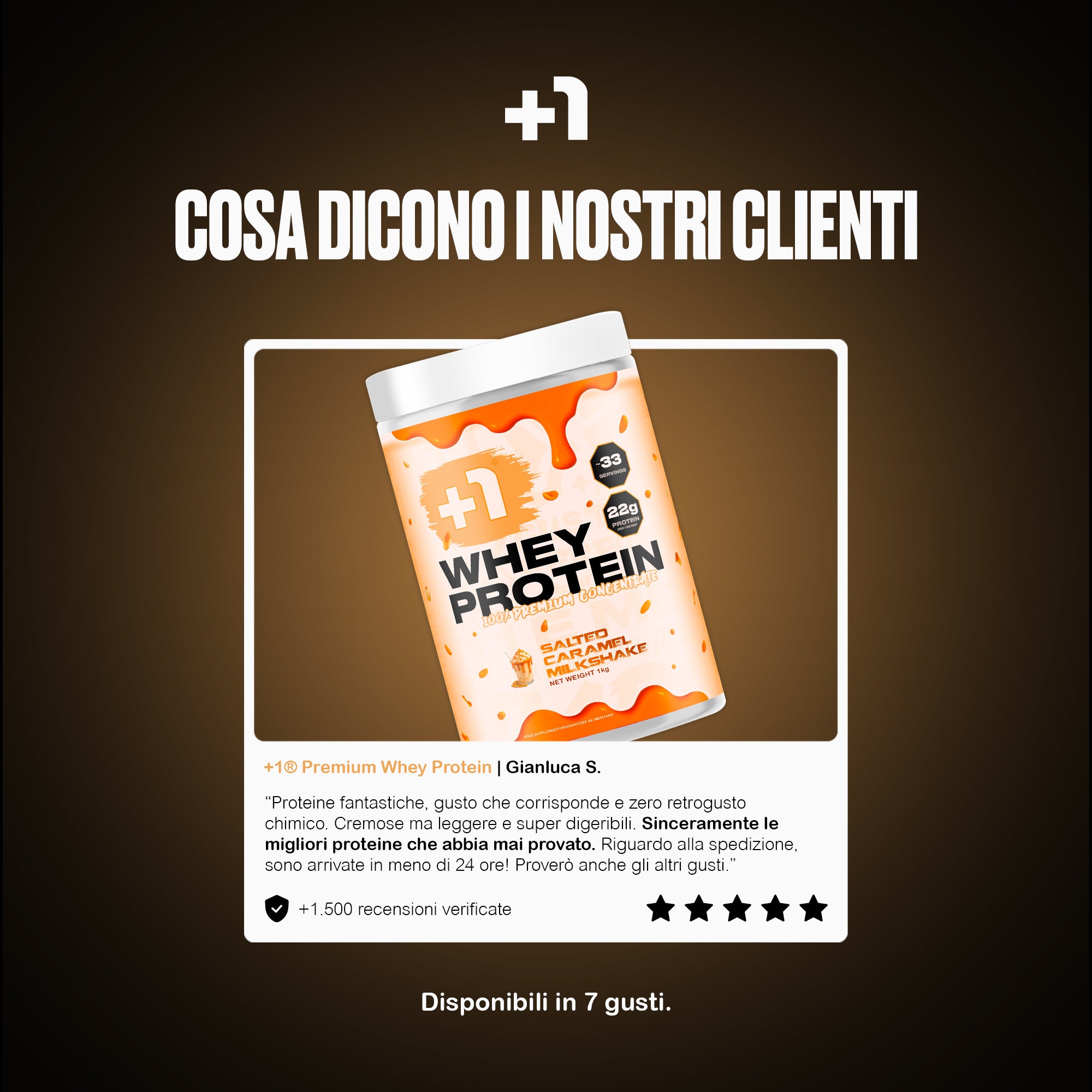 +1© PREMIUM WHEY PROTEIN (1kg)