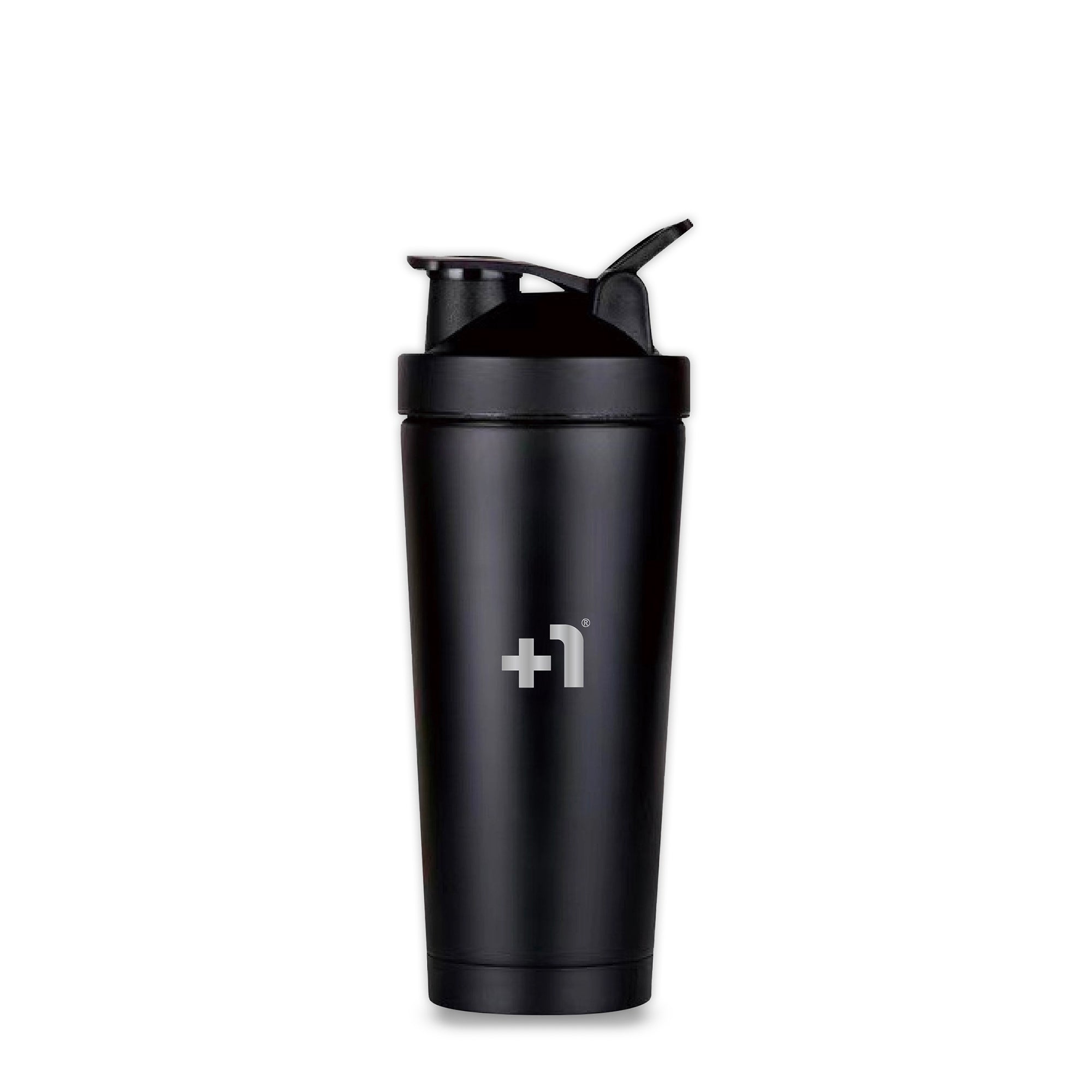 +1© STAINLESS STEEL SHAKER BOTTLE (750ml)