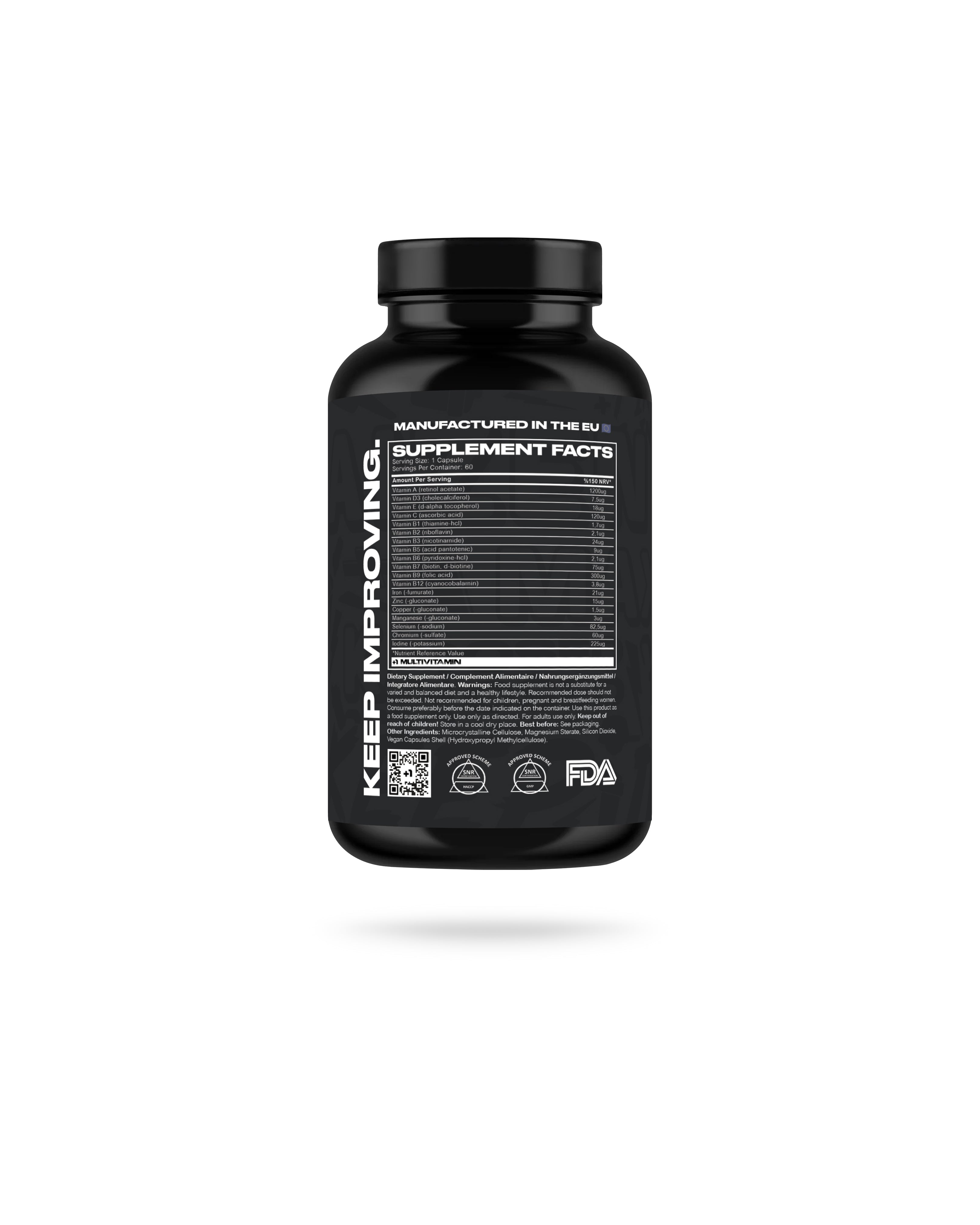 +1© ATHLETE Multivitamin (60 Capsule | 60 Dosi)