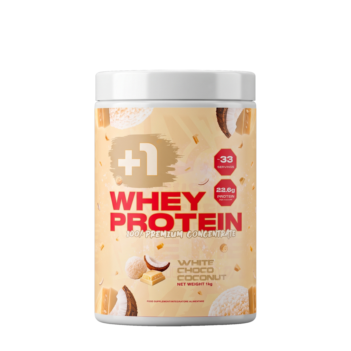 +1© PREMIUM WHEY PROTEIN (1000g)