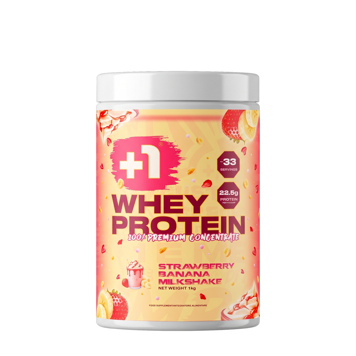+1© PREMIUM WHEY PROTEIN (1000g)