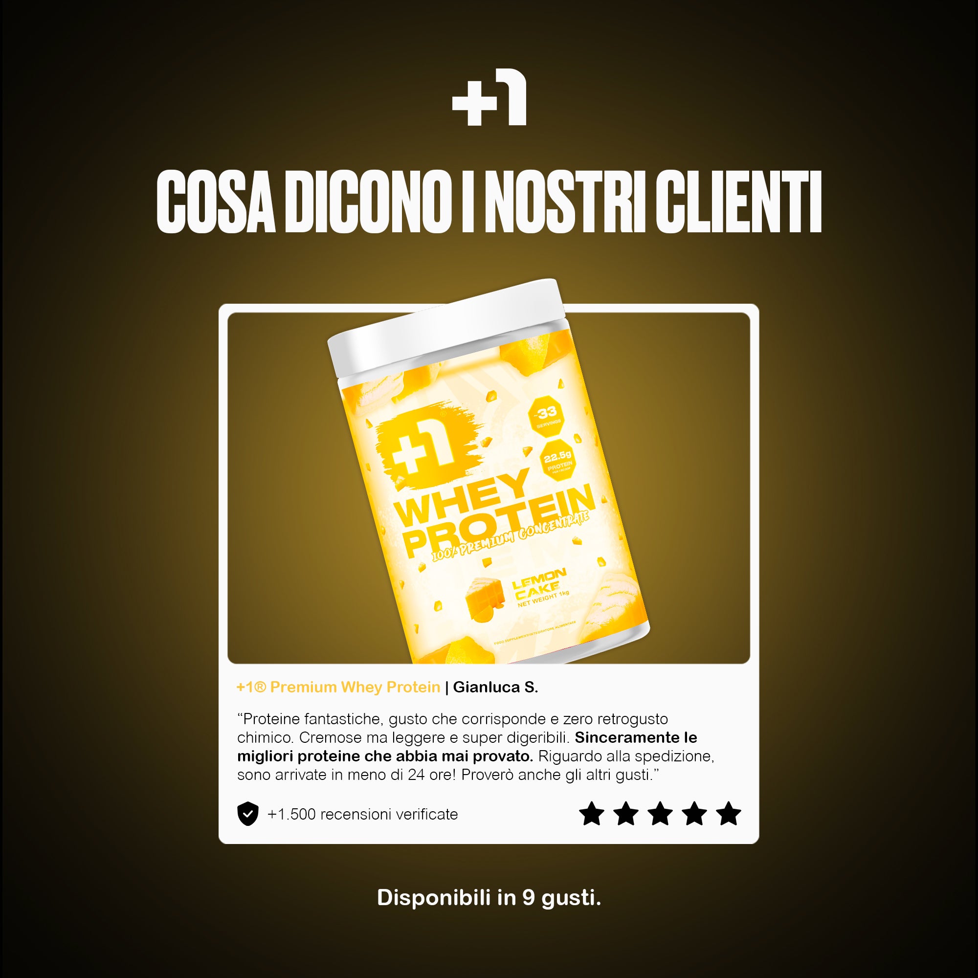 +1© PREMIUM WHEY PROTEIN (1kg)