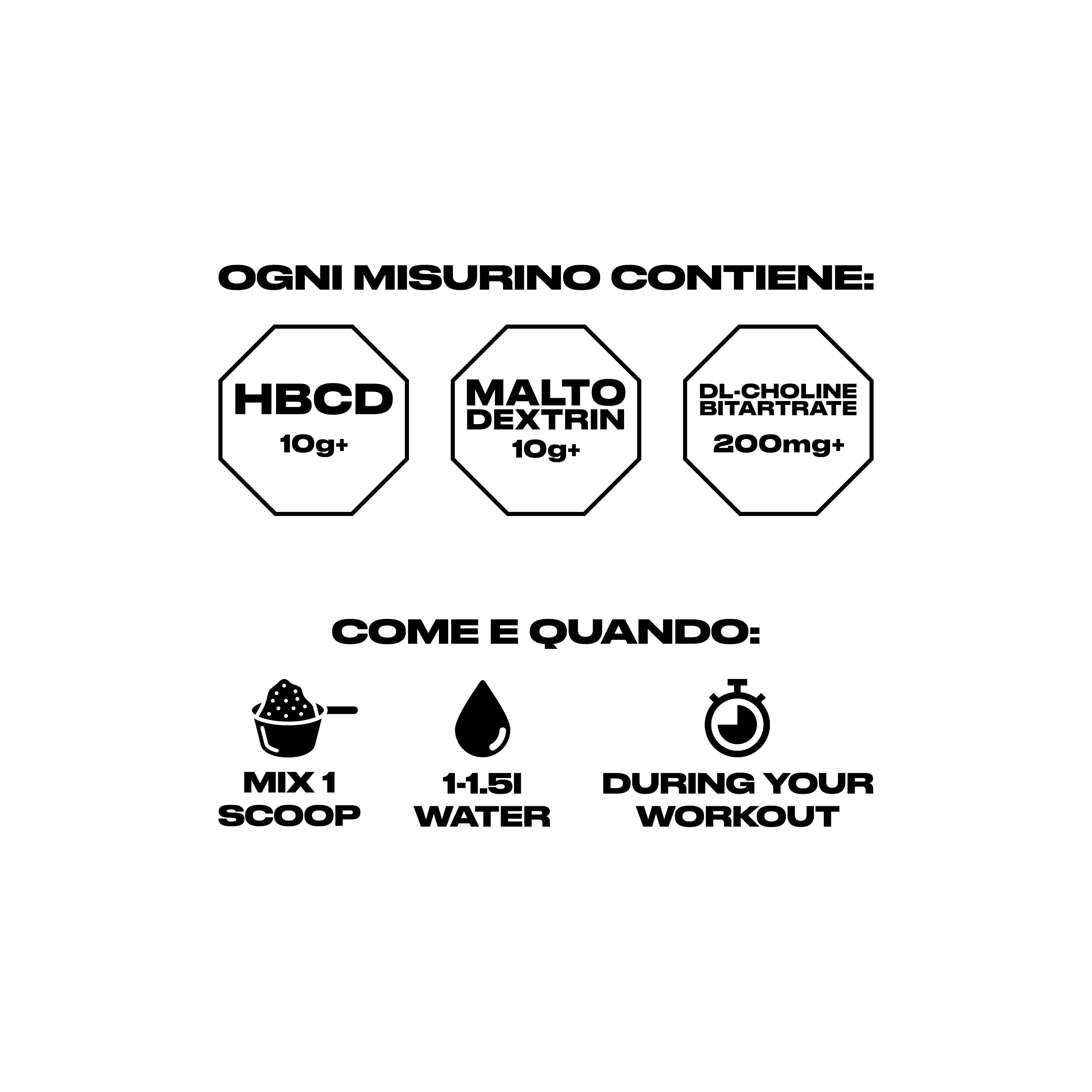 +1© PERFORMANCE Intra Carbs (755g | 30 Dosi)